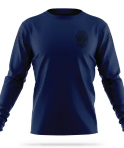 [ALPHARETTA PD] Men's RECORDS Utility Long Sleeve [NVY/BLK]