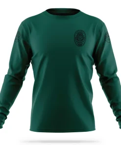 [ALPHARETTA PD]  RECORDS Utility Long Sleeve [FGRN/BLK]