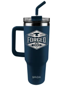 'Forged' 40 oz Travel Mug With Straw by Kerusso®
